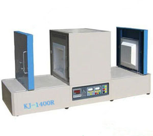 KJ-1400R Rail Muffle furnace