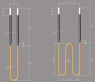 MoSi2 Heating element